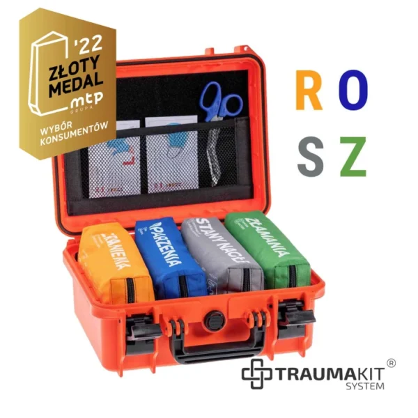 Apteczka modułowa TRAUMAKIT - ROSZ – walizka