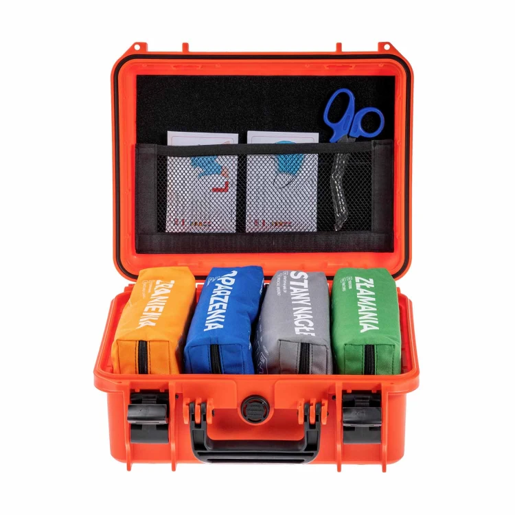 Apteczka modułowa TRAUMAKIT - ROSZ – walizka - obrazek 5