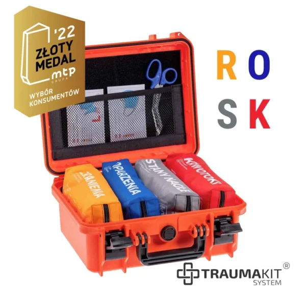 Apteczka modułowa TRAUMAKIT - ROSK – walizka