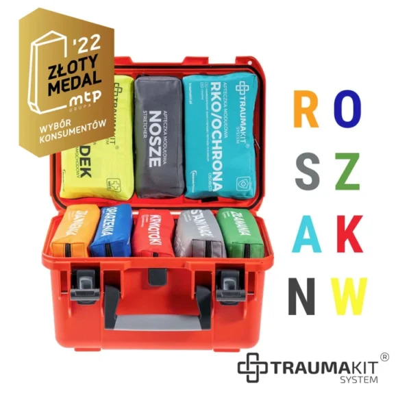 Apteczka modułowa TRAUMAKIT - ROSZAKNW – walizka